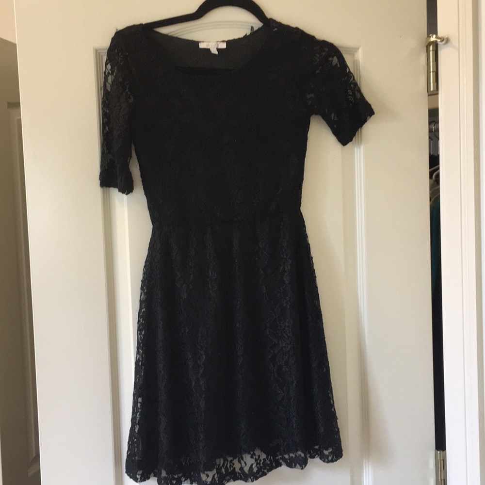 Lacy black dress
